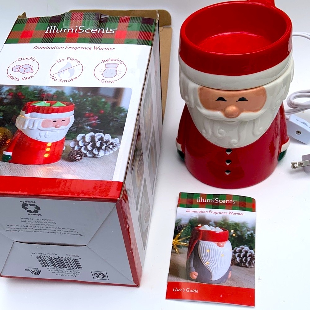 Santa Fragrance Warmer - Red and White - Picture 7 of 13